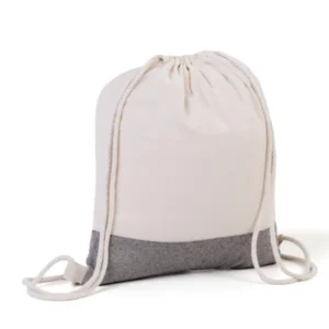 Mochila Sacola em Algodão Reciclado