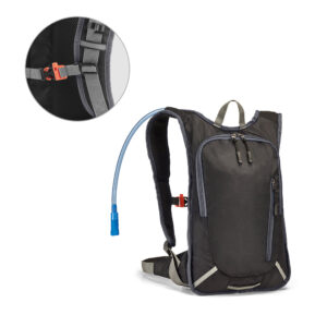Mochila esportiva com reservatório de