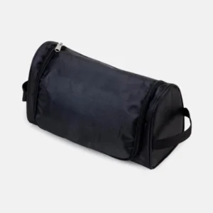Necessaire Preta Em Microfibra Com