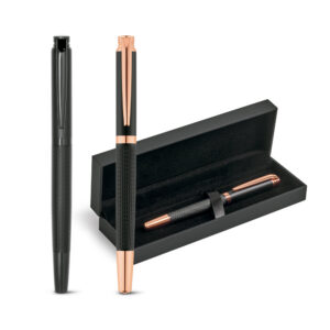 Roller em metal com escrita