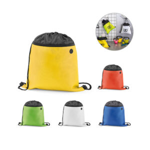 Saco tipo mochila em 210D