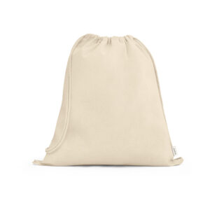 Sacola tipo mochila em 100%