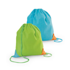Sacola tipo mochila em non-woven