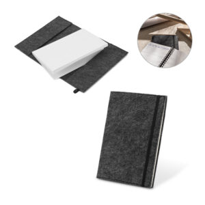 Caderno A5 com capa em
