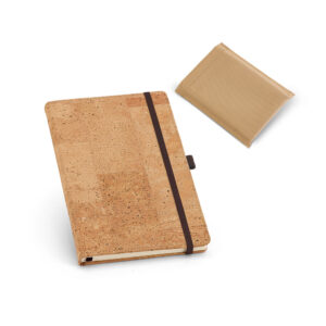 Caderno A5 em cortiça com
