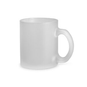 Caneca em vidro com efeito