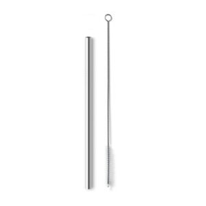 Canudo em aço inox com