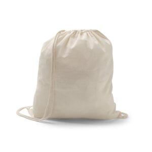 Sacola tipo mochila 100% algodão